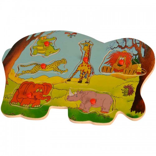 Shape Puzzle - Wild Animal