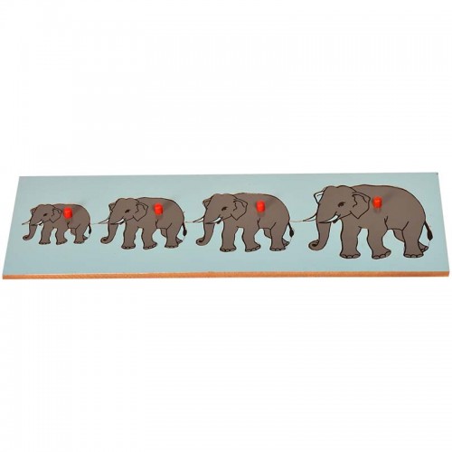 Size Variation Inset Board Elephant