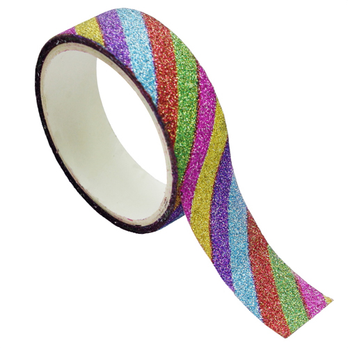 Craft Glitter Tape Small 10x5 50pcs Box 10PGT-B