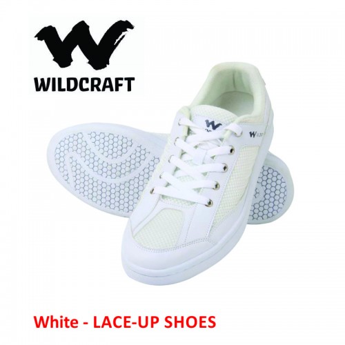 Lace Up Shoes - White