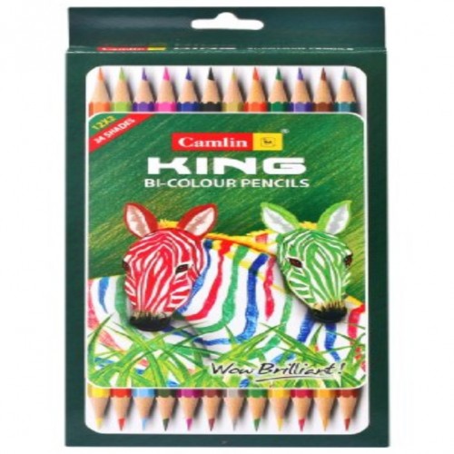 Camel Bi Colour Pencils 12 shades (HX)