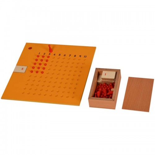 Multiplication Board with Bead Box  - BR