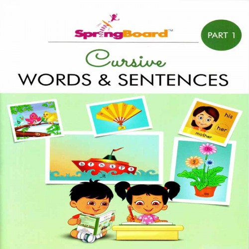 Periwinkle Spring Board Cursive Words & Sentences - Part 1