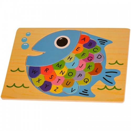 Fish Puzzle - ABC - Jigsaw