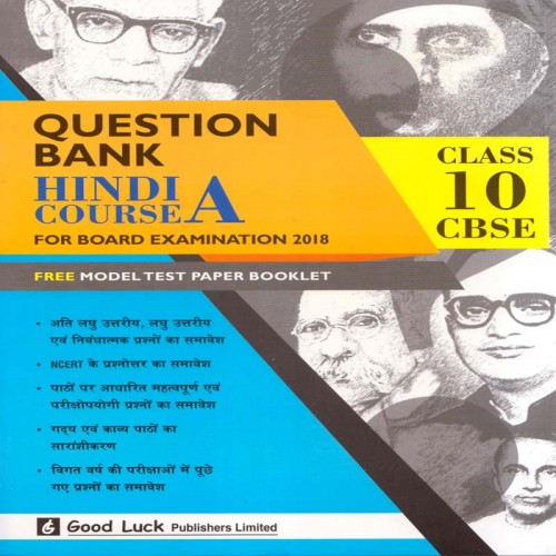 Question Bank  Hindi Course  A  10 CBSE