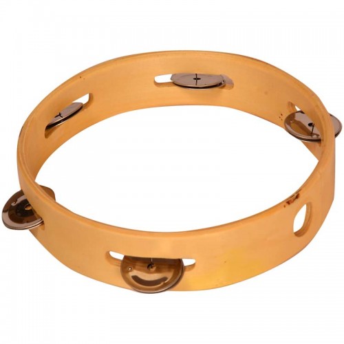 Big Wooden Tambourine - 5 Bells