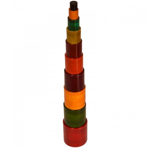 Colour Cylinder Tower