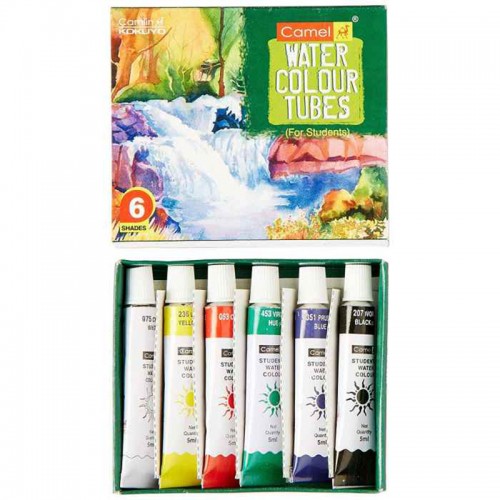 Camel- 6 Shades Water Colour Tubes