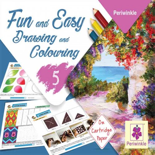 Periwinkle Fun & Easy Drawing & Colouring 5