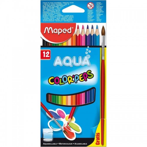 Maped Aqua Color'peps 12 Shades Color Pencils