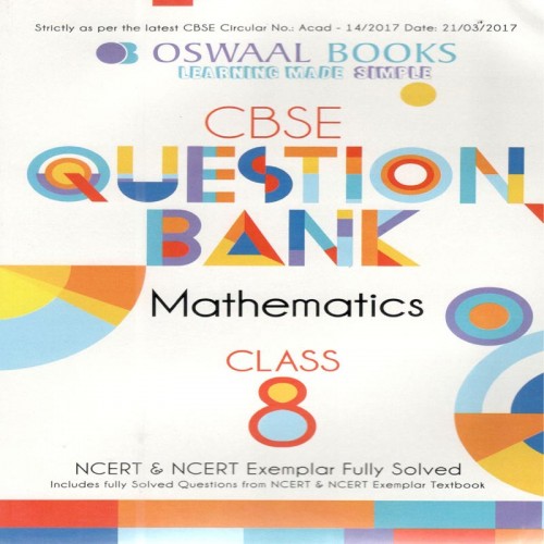 CBSE Question Bank Mathematics  8