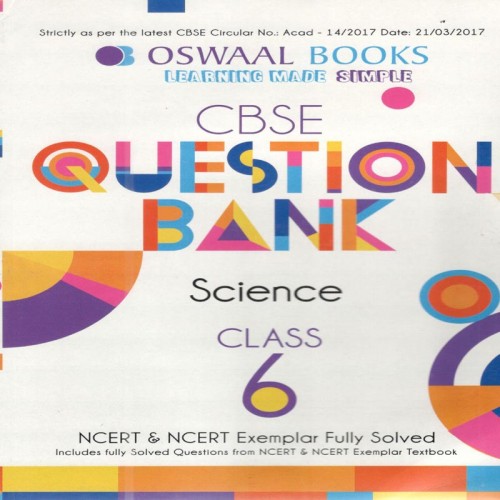 CBSE Question Bank Science  6