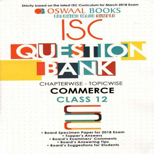 ISC Question Bank  Commerce  12