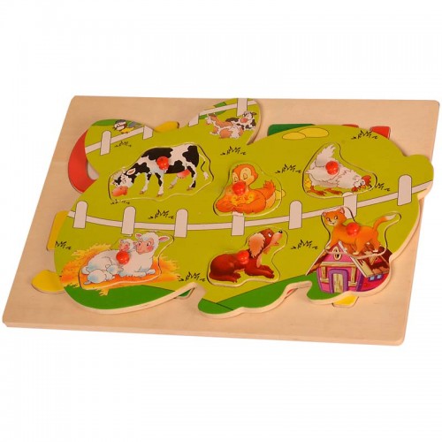 Shape Puzzle - Farm Animals