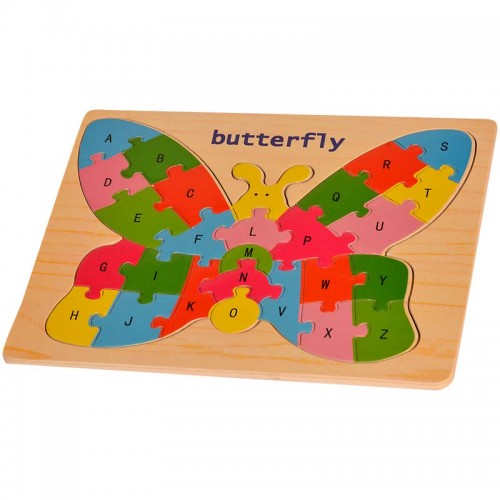 Butterfly Puzzle - ABC - Jigsaw