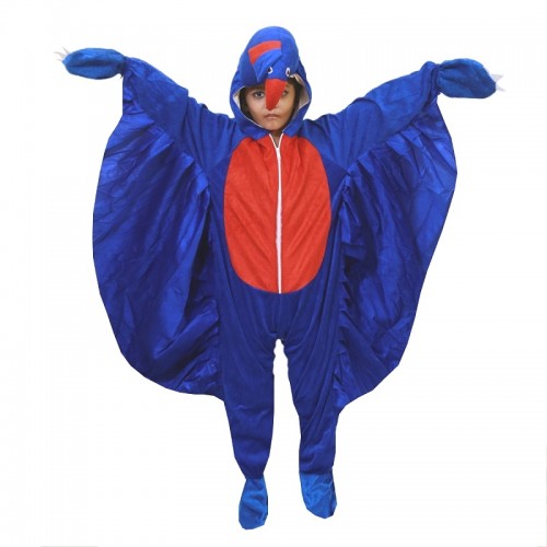 Peacock kids fancy dress costume