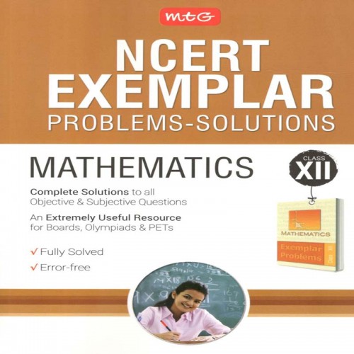 NCERT Exempler Problems Solutions  Mathematics  12