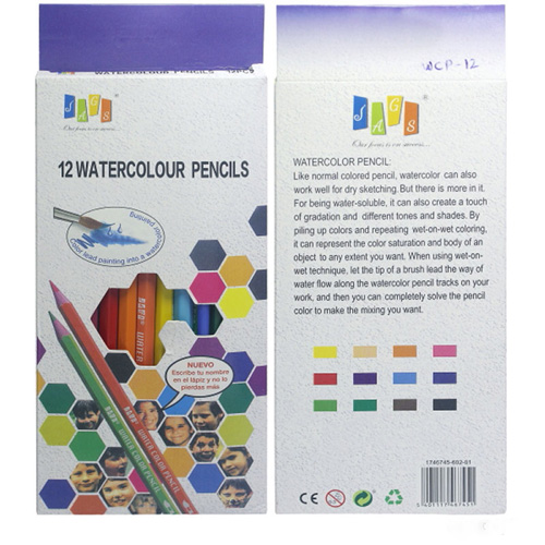 Water Colour Pencil 12 Colours WCP-12