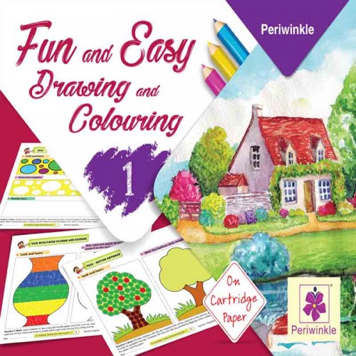 Periwinkle Fun & Easy Drawing & Colouring 1