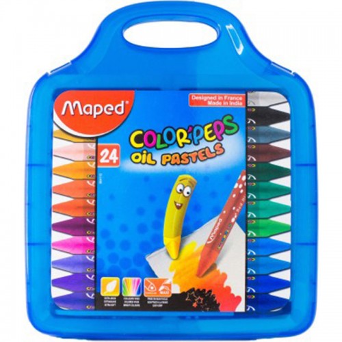 Maped Jumbo color'peps 24 oil pastels