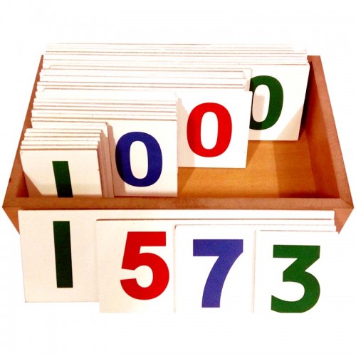 Large Number Cards 1 to 1000 - BR