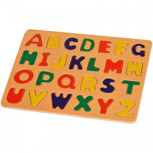 Color Alphabet Puzzle - Capital