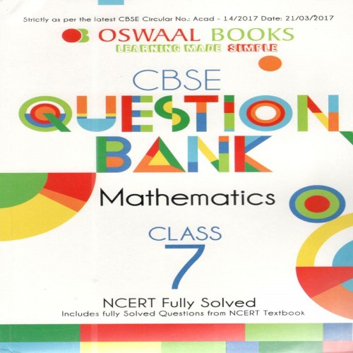 CBSE Question Bank Mathematics  7