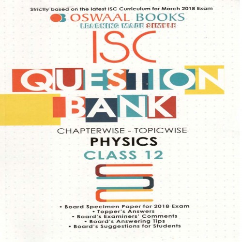 ISC Question Bank  Physics  12