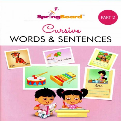 Periwinkle Spring Board Cursive Words & Sentences - Part 2